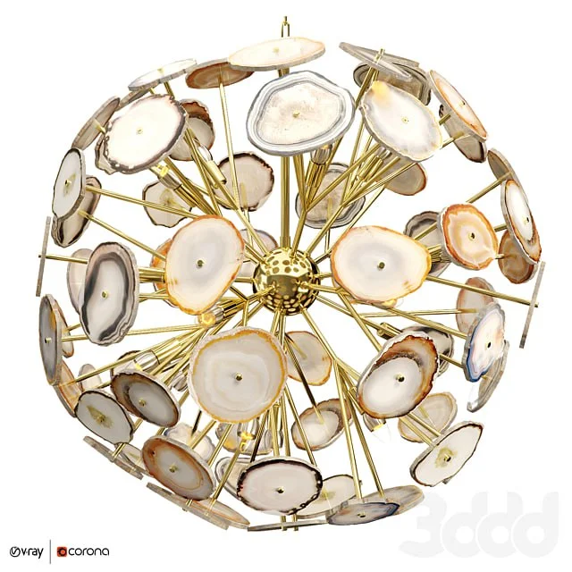 Chandelier Eichholtz Branquinho Chandelier Agate